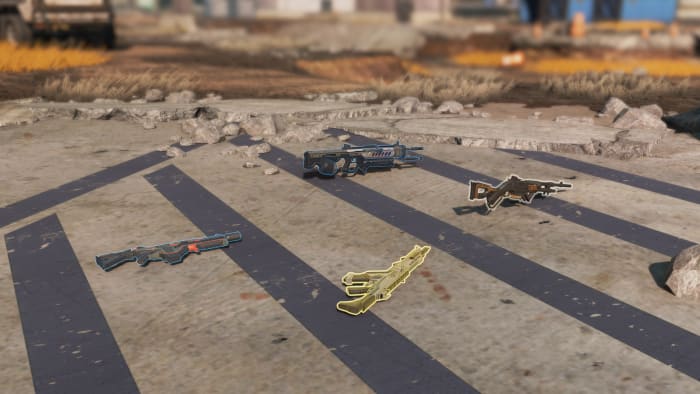 In the Straight Shot LTM all weapons on the ground will be fully-kitted and of random rarity from white to gold.